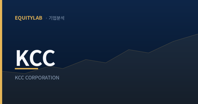 KCC 주가 기록 대표이미지