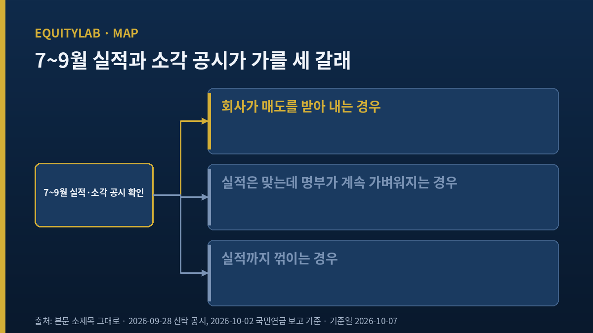 달바글로벌 주가 전망 가늠, 7~9월 결과에 따른 세 가지 전개 분기도